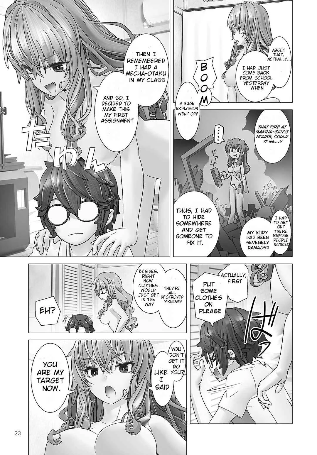 Kakushite! Makina-san!! Chapter 1: Makina-san Is Caught Out - Page 20