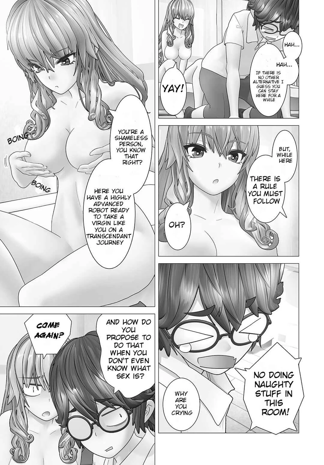 Kakushite! Makina-san!! Chapter 2: Makina-san Is In The Room - Page 3
