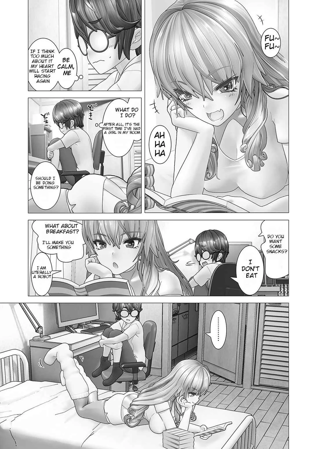 Kakushite! Makina-san!! Chapter 2: Makina-san Is In The Room - Page 9
