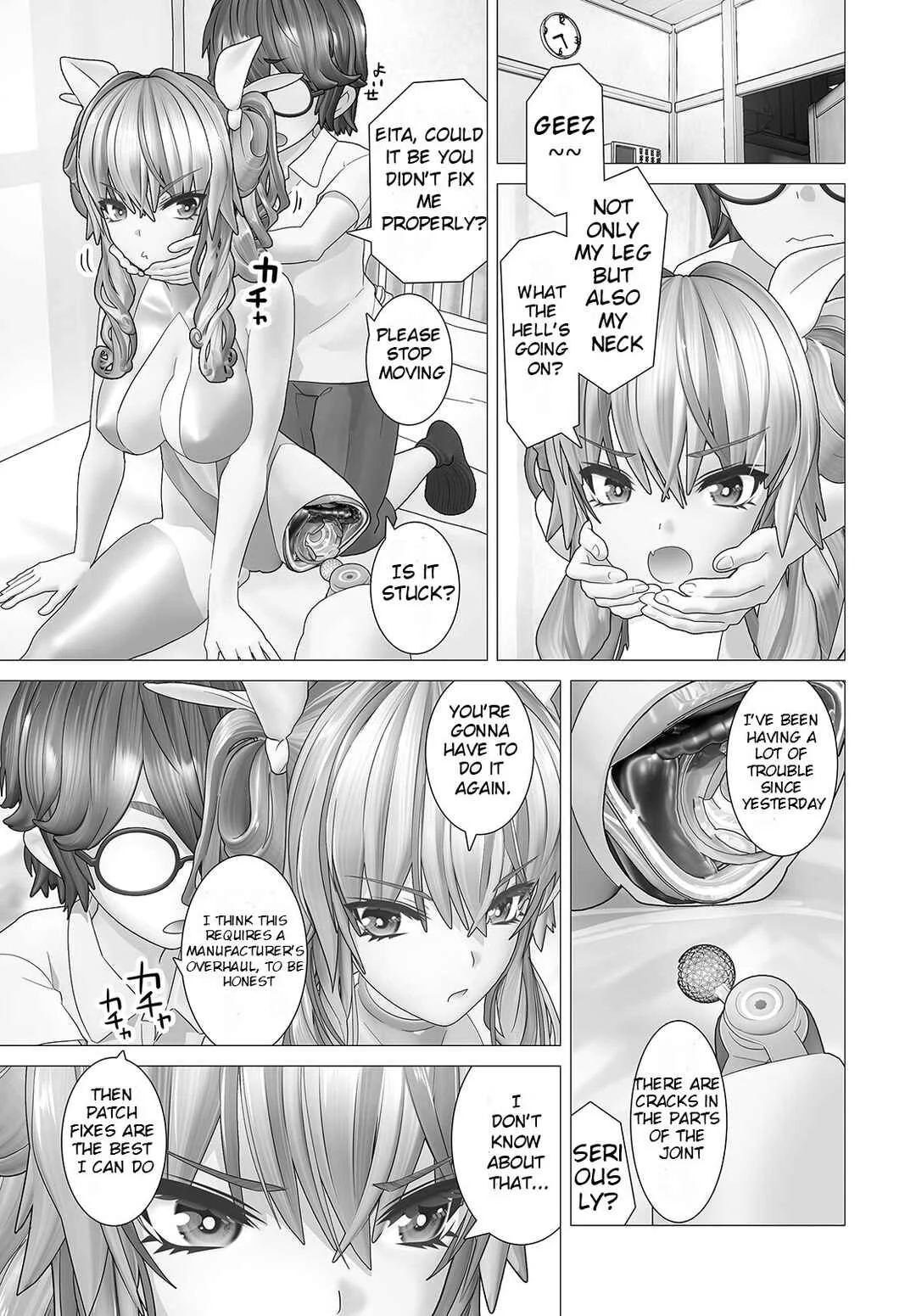 Kakushite! Makina-san!! Chapter 2: Makina-san Is In The Room - Page 19