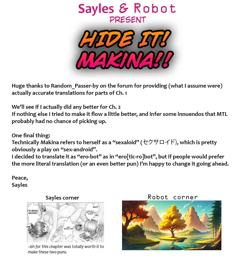 Kakushite! Makina-san!! Chapter 2: Makina-san Is In The Room - Page 25