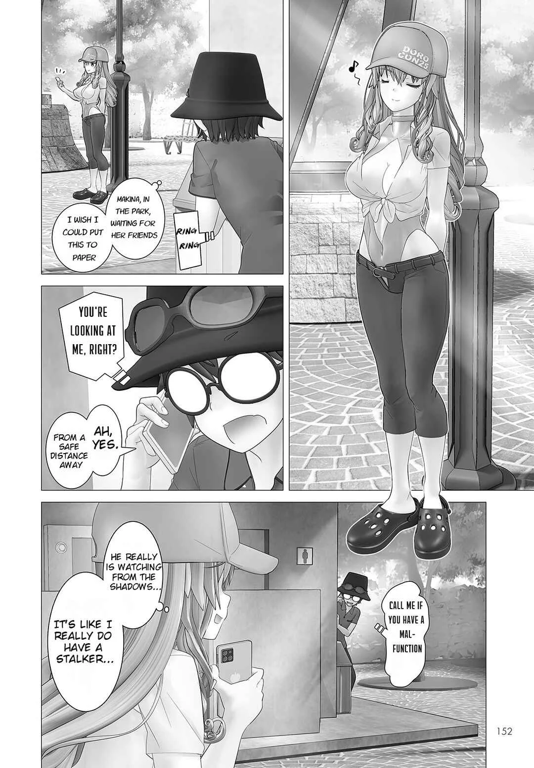 Kakushite! Makina-san!! Chapter 3: Makina-san Acquires A Uniform - Page 14