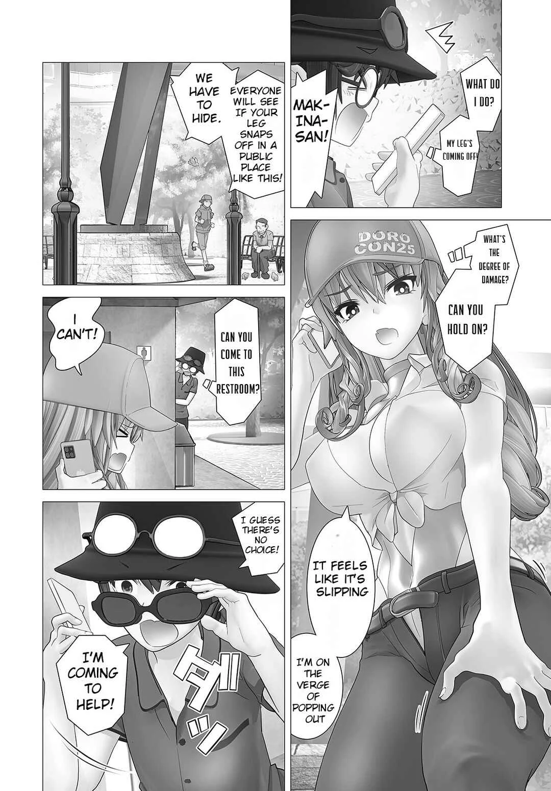 Kakushite! Makina-san!! Chapter 3: Makina-san Acquires A Uniform - Page 16