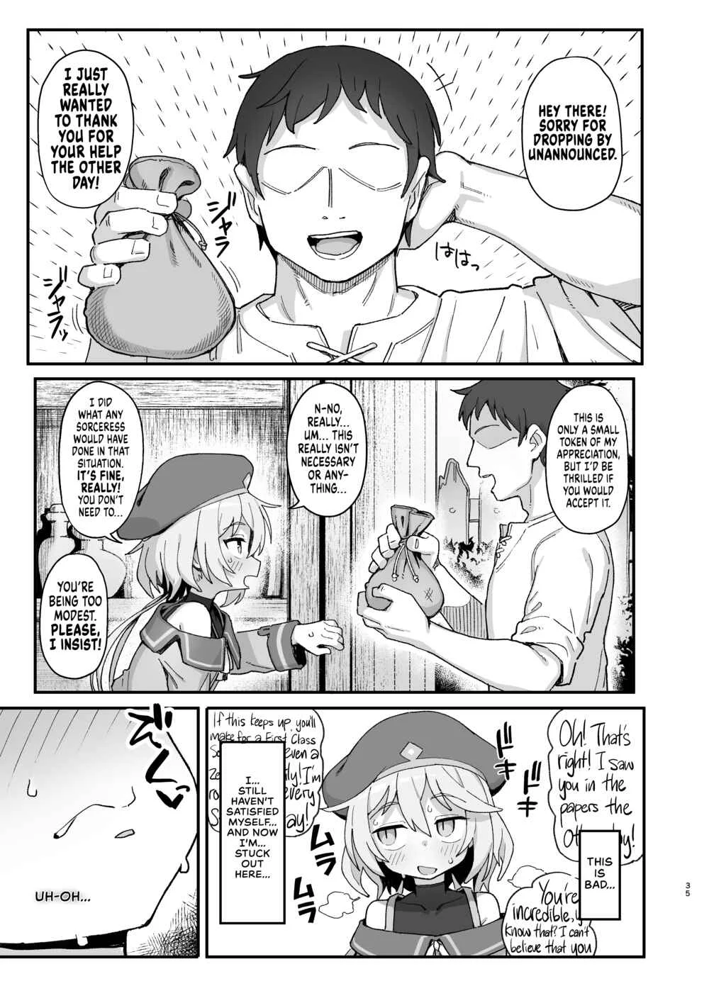 Kakyuu Majutsushi, Inmon ni Somaru Chapter 1 - Page 34