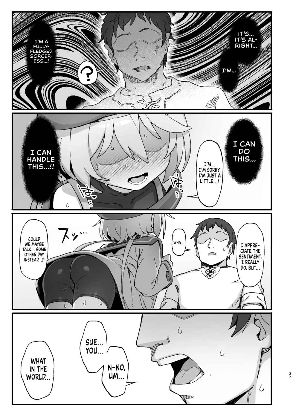 Kakyuu Majutsushi, Inmon ni Somaru Chapter 1 - Page 36