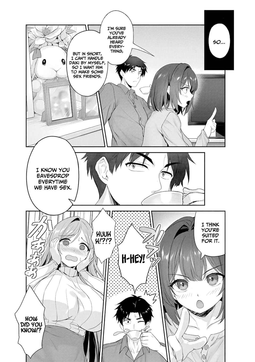 Kanojo ga Harem wo Susumetekuru. Chapter 2.1:  My neighbor asks for advice!? - Page 8