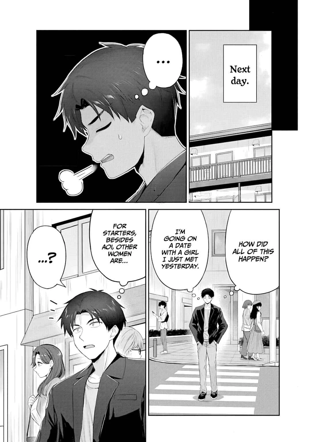 Kanojo ga Harem wo Susumetekuru. Chapter 2.2 - Page 1