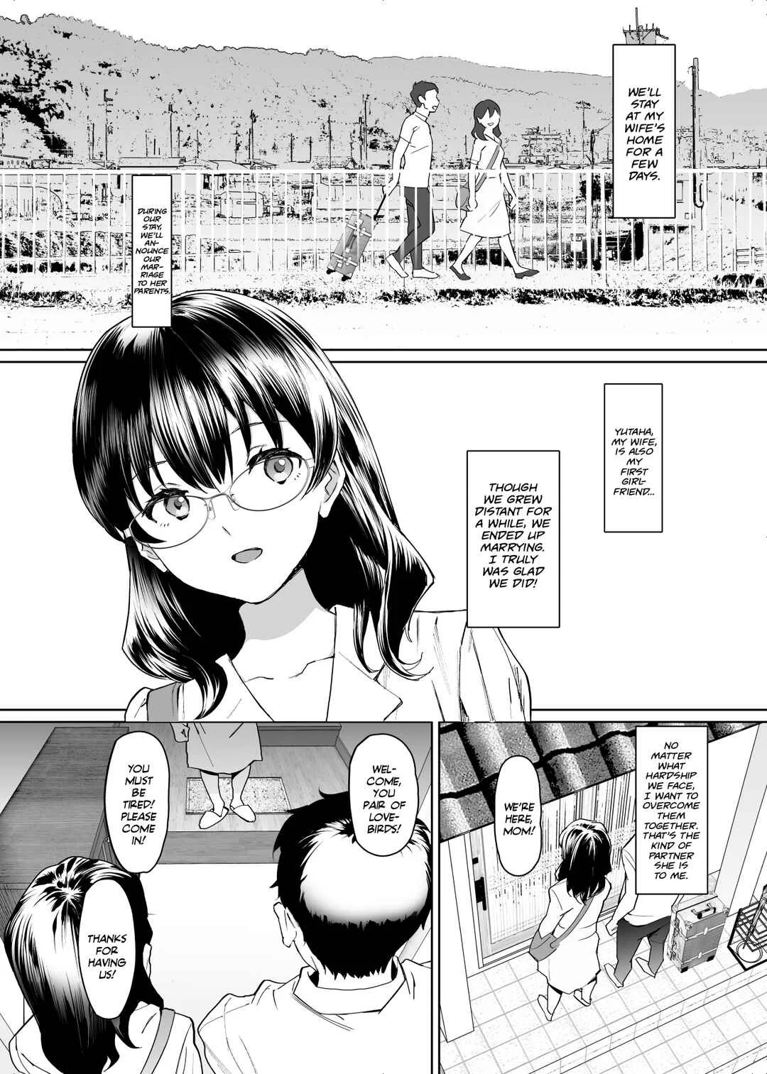 Kanojo to no Kekkon Houkoku ni Kiseishita no ni Gimai to Yarimakuri no Suujitsukan ga Hajimatteshimatta Chapter 1 - Page 3