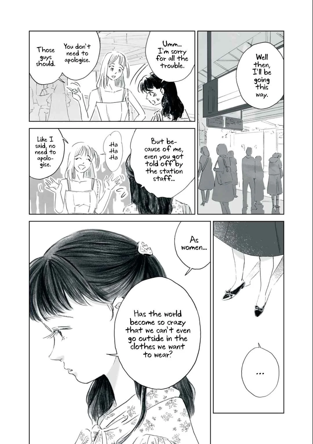 Kanojo wa Hadaka de Odotteru Chapter 1: Is There Anything Good About Being a Woman? - Page 4