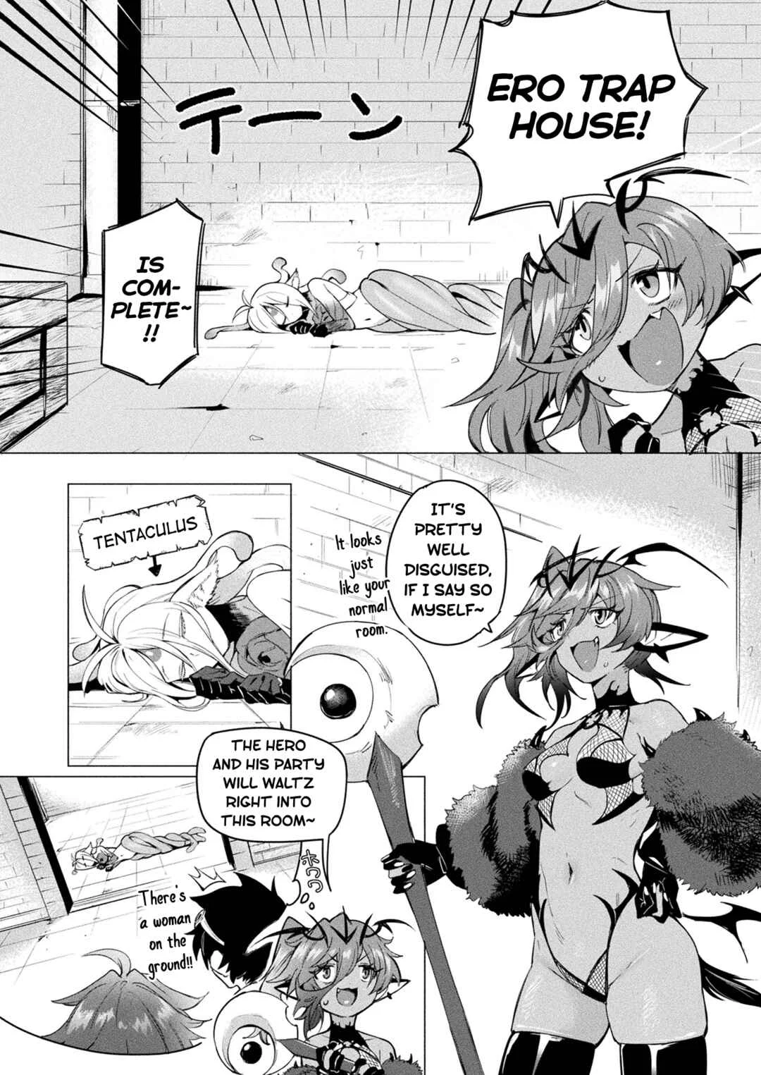 Kanraku Kanbu Maam in Ero Trap Dungeon Chapter 1 - Page 2