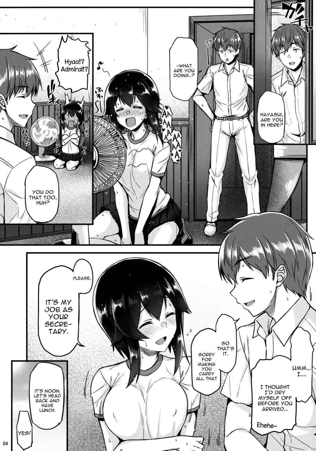 Kantai Collection -KanColle- Hayasui to Ichaicha Shitai!! (Doujinshi) Chapter 1 - Page 3