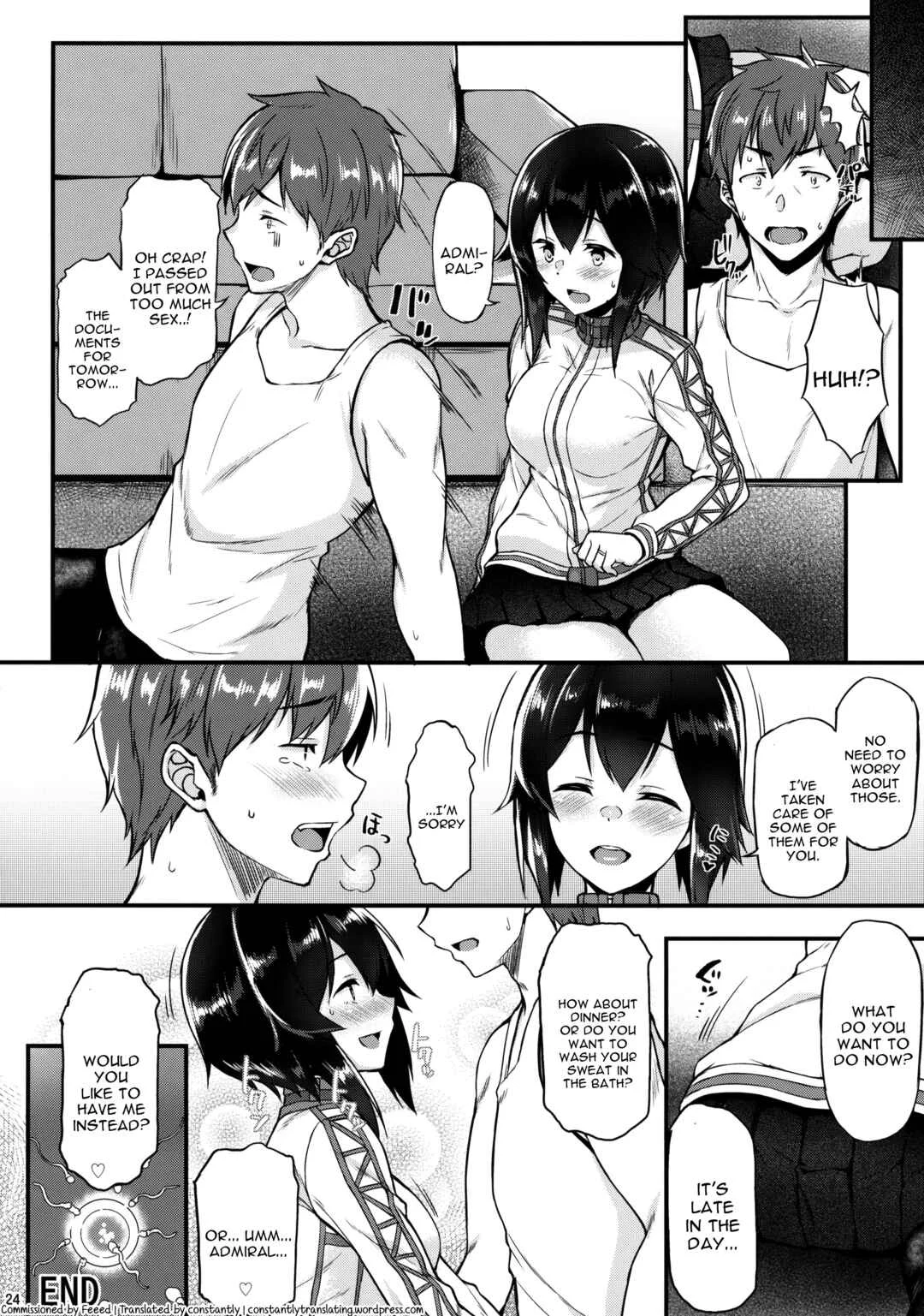 Kantai Collection -KanColle- Hayasui to Ichaicha Shitai!! (Doujinshi) Chapter 1 - Page 23