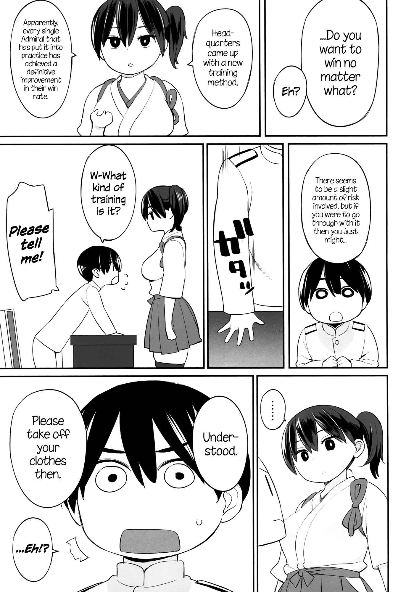 Kantai Collection -KanColle- Kaga-san no Tokubetsu Kunren (Doujinshi) Chapter 1: Oneshot - Page 4