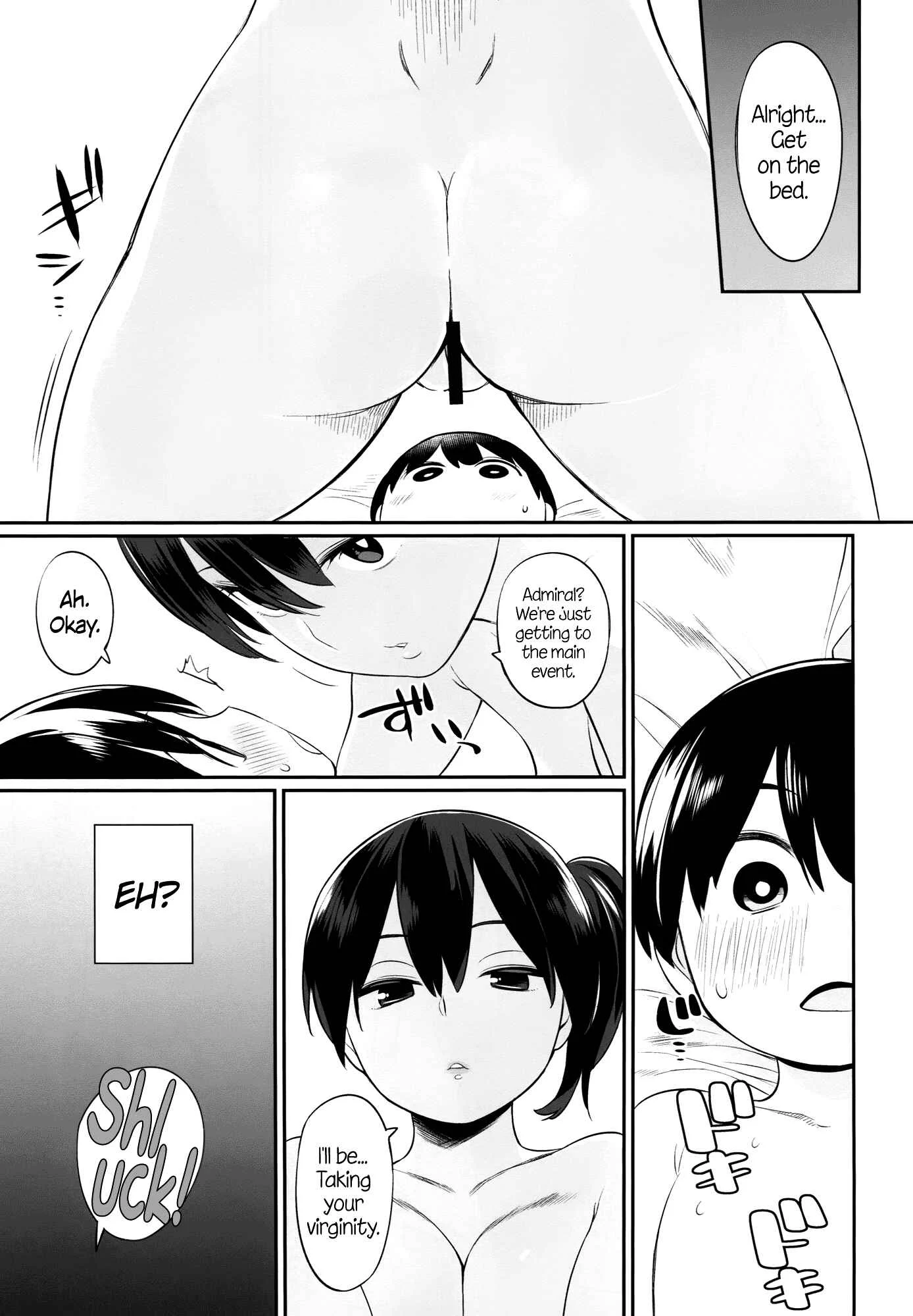 Kantai Collection -KanColle- Kaga-san no Tokubetsu Kunren (Doujinshi) Chapter 1: Oneshot - Page 10