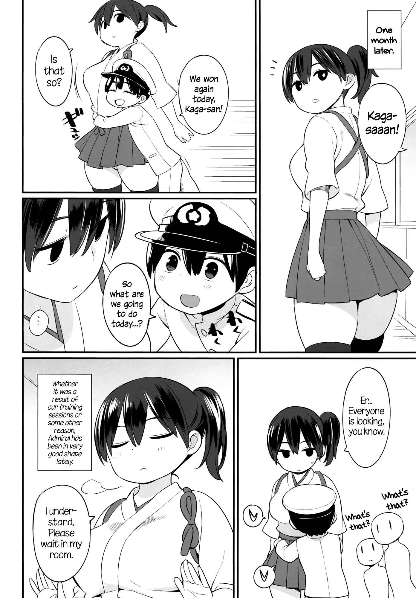 Kantai Collection -KanColle- Kaga-san no Tokubetsu Kunren (Doujinshi) Chapter 1: Oneshot - Page 21