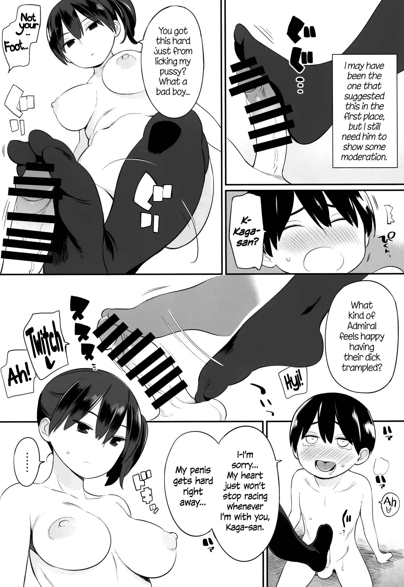 Kantai Collection -KanColle- Kaga-san no Tokubetsu Kunren (Doujinshi) Chapter 1: Oneshot - Page 23