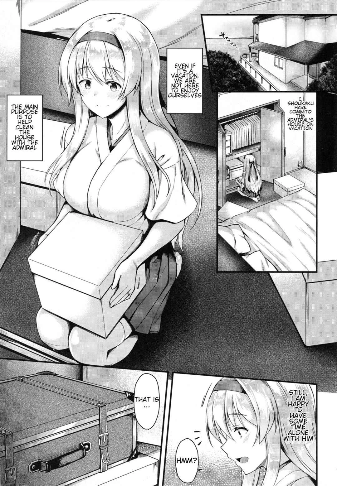 Kantai Collection -KanColle- Shoukaku to Motto Motto Ichaicha Shitai!! (Doujinshi) Chapter 1 - Page 2