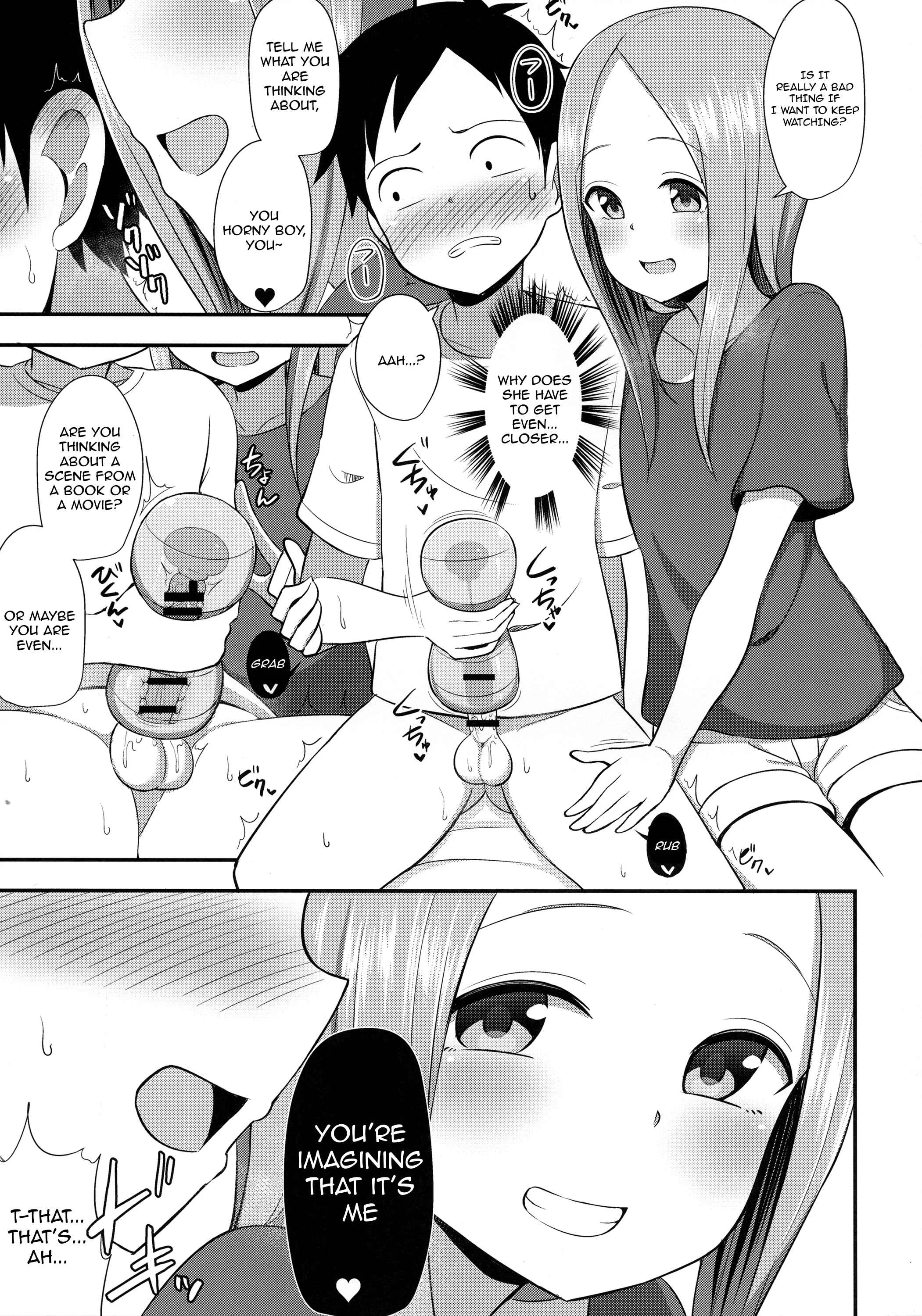 Karakai Jouzu no Takagi-san - Takagi-san to Onahole (Doujinshi) Chapter 1 - Page 6