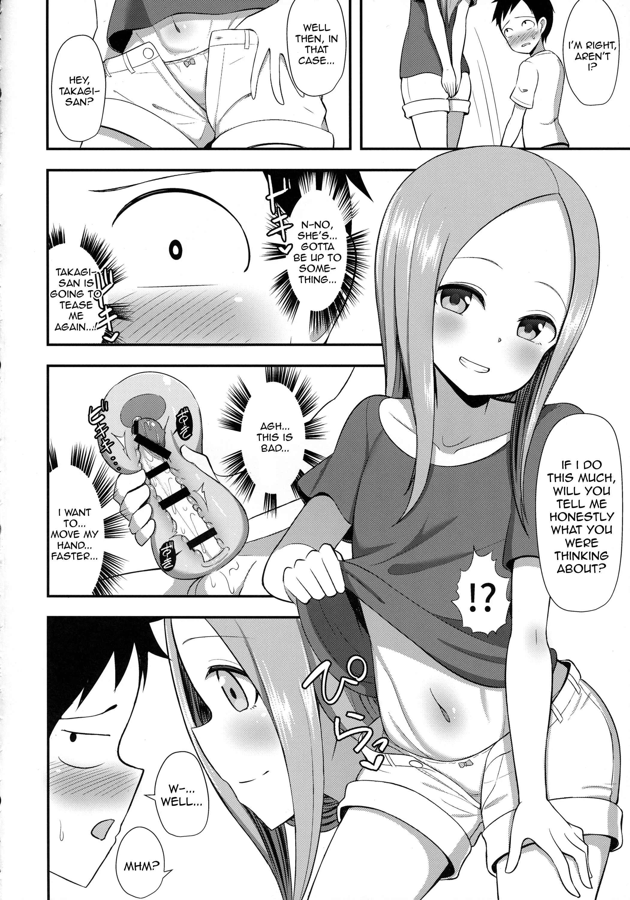 Karakai Jouzu no Takagi-san - Takagi-san to Onahole (Doujinshi) Chapter 1 - Page 7