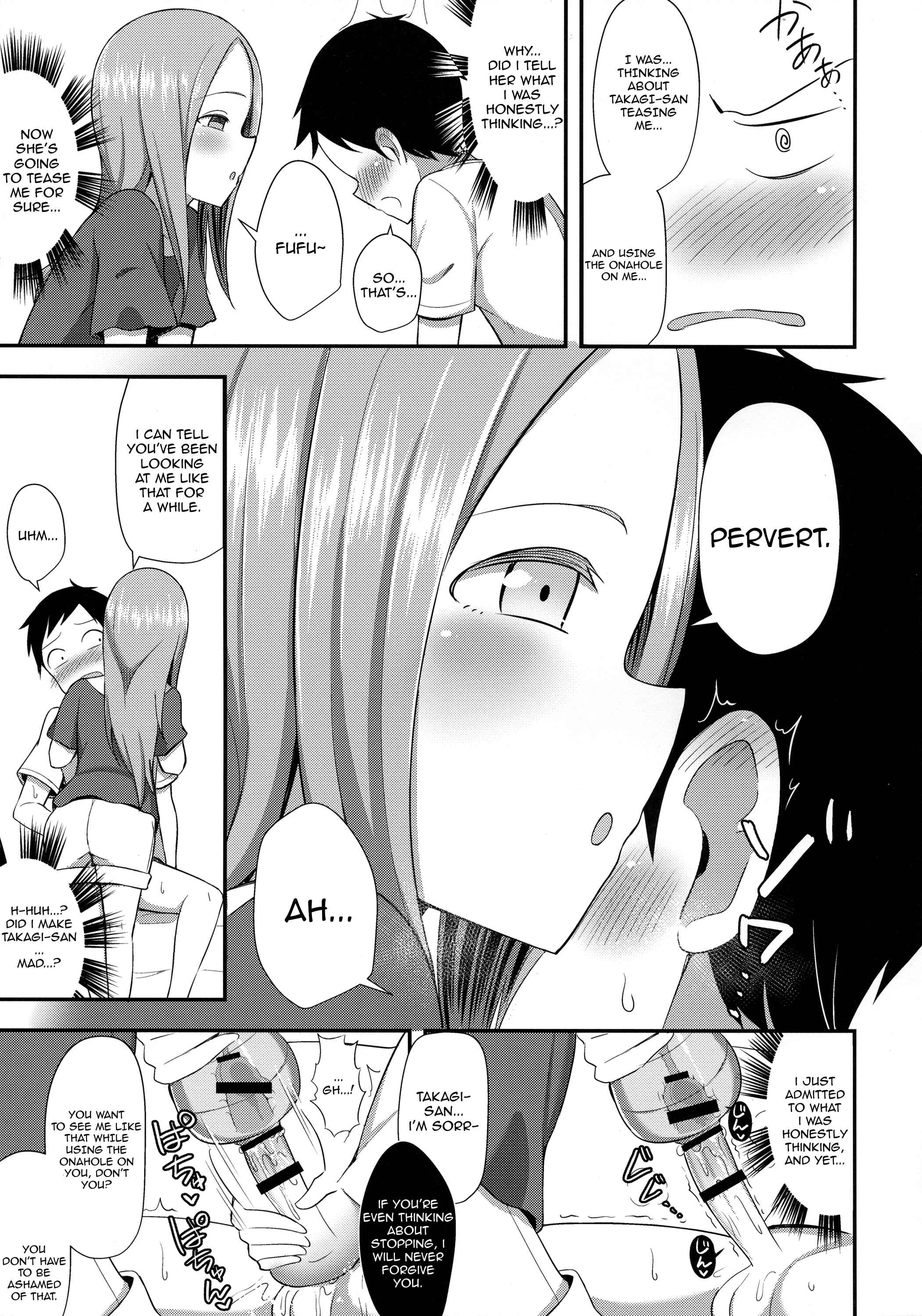 Karakai Jouzu no Takagi-san - Takagi-san to Onahole (Doujinshi) Chapter 1 - Page 8