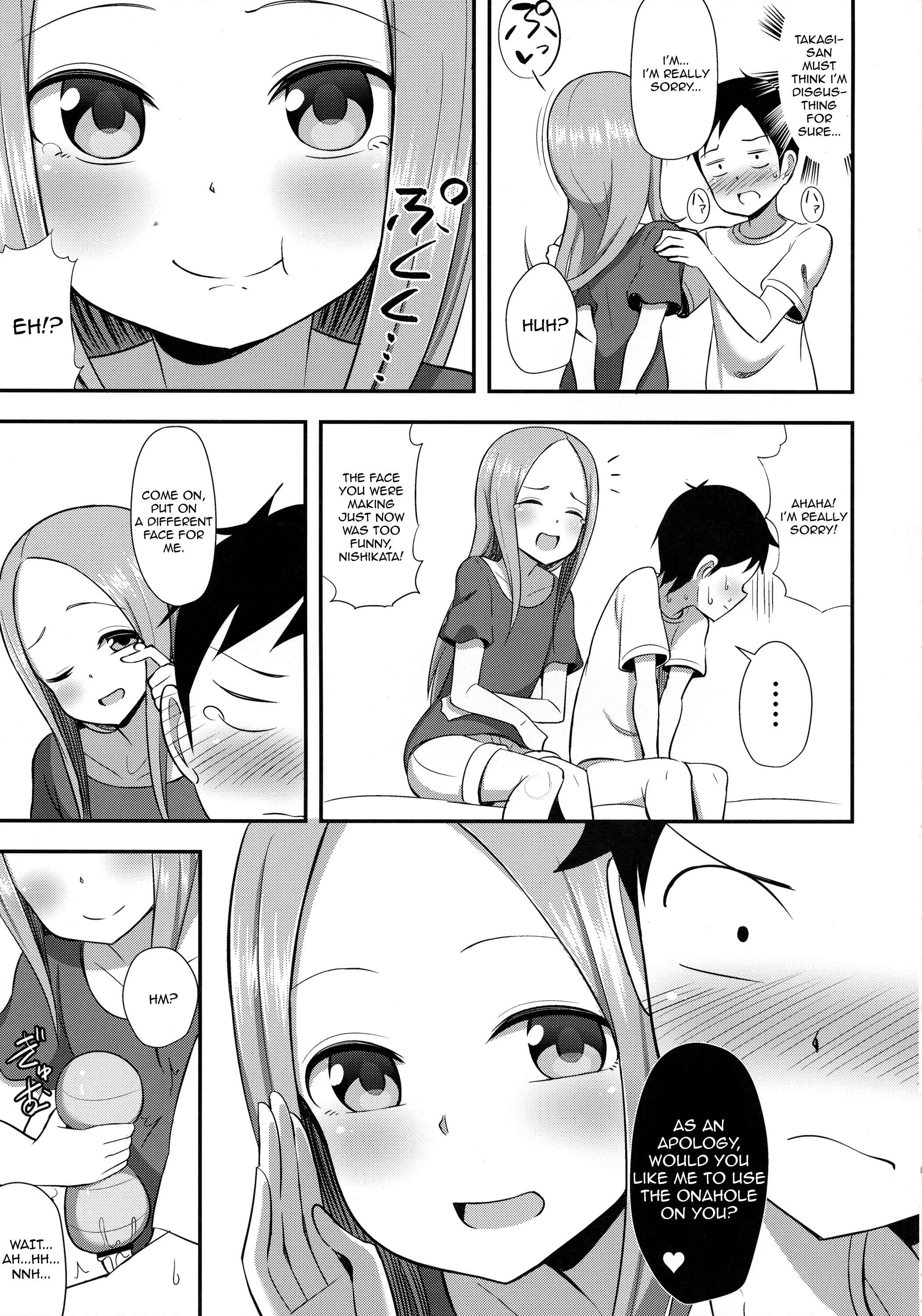 Karakai Jouzu no Takagi-san - Takagi-san to Onahole (Doujinshi) Chapter 1 - Page 10