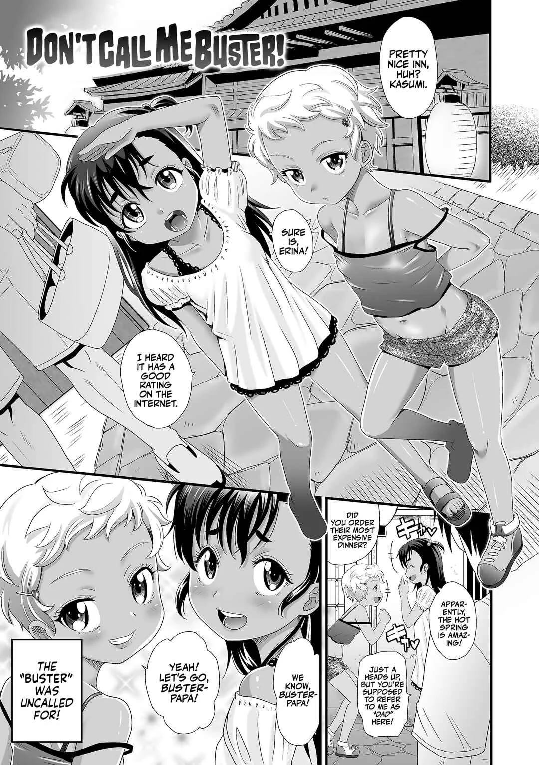 Kasshoku Shoujo wa Naka made Namaiki ♡ Chapter 1: Don't Call Me Buster! - Uncensored - Page 6