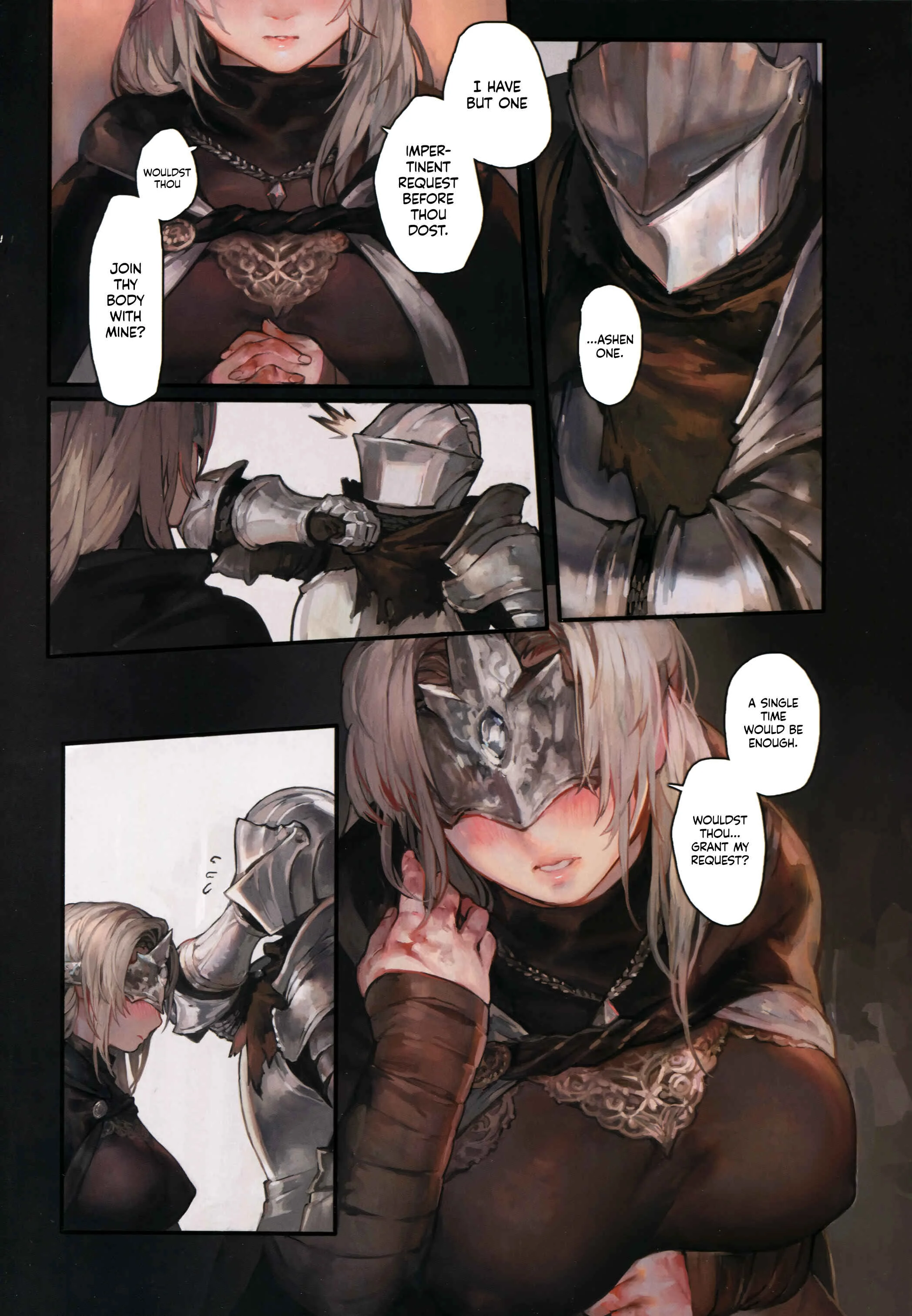 Kasuka na Nukumori - DARK DESIRE (DARK SOULS III) Chapter 1: Oneshot - Page 5