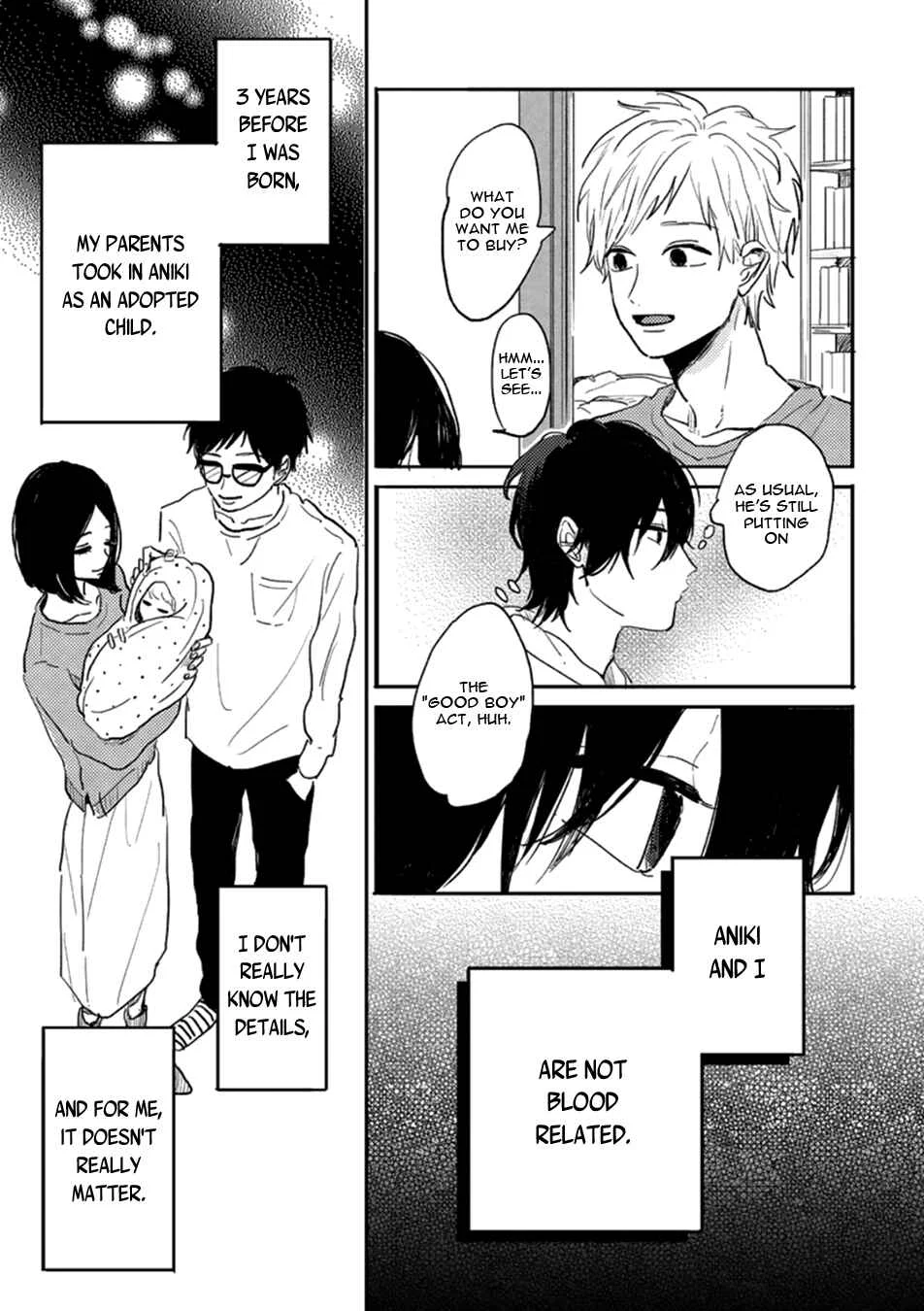 Kawaikunai Aniki o Aegasu Houhou Chapter 1 - Page 14
