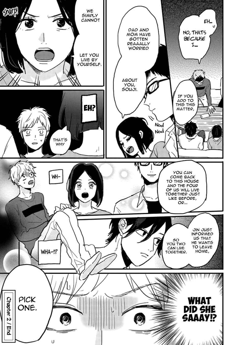 Kawaikunai Aniki o Aegasu Houhou Chapter 2 - Page 35