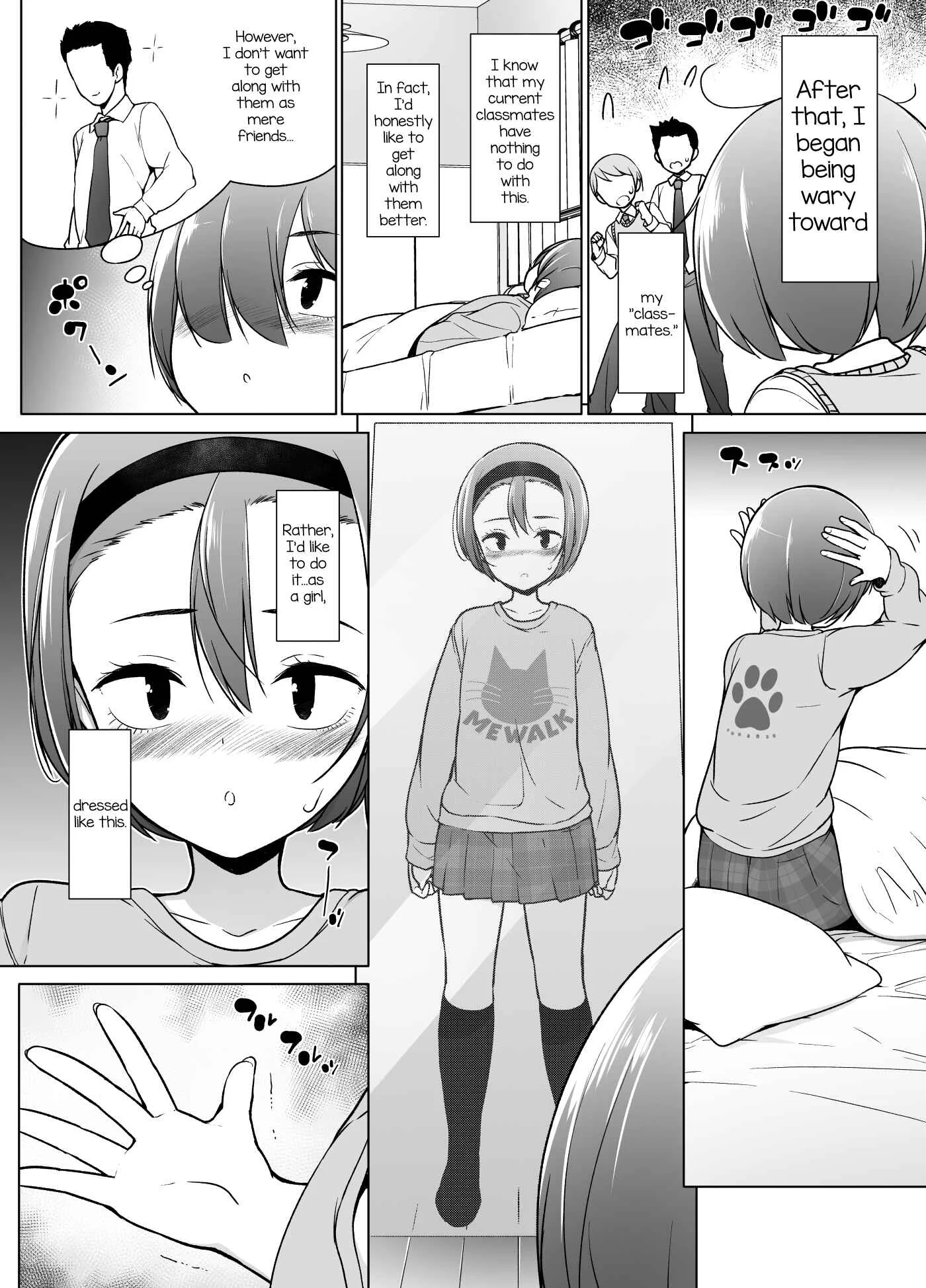 Keikaishi Takame no Josou-kko ga Doukyuusei ni Iiyora Rete Etchinakoto Shi Chau Ohanashi Chapter 1: Oneshot - Page 5