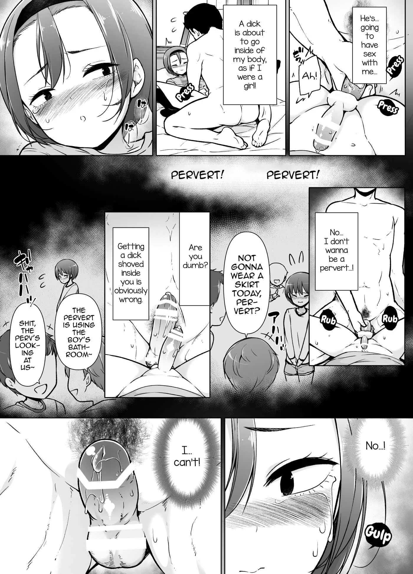 Keikaishi Takame no Josou-kko ga Doukyuusei ni Iiyora Rete Etchinakoto Shi Chau Ohanashi Chapter 1: Oneshot - Page 22