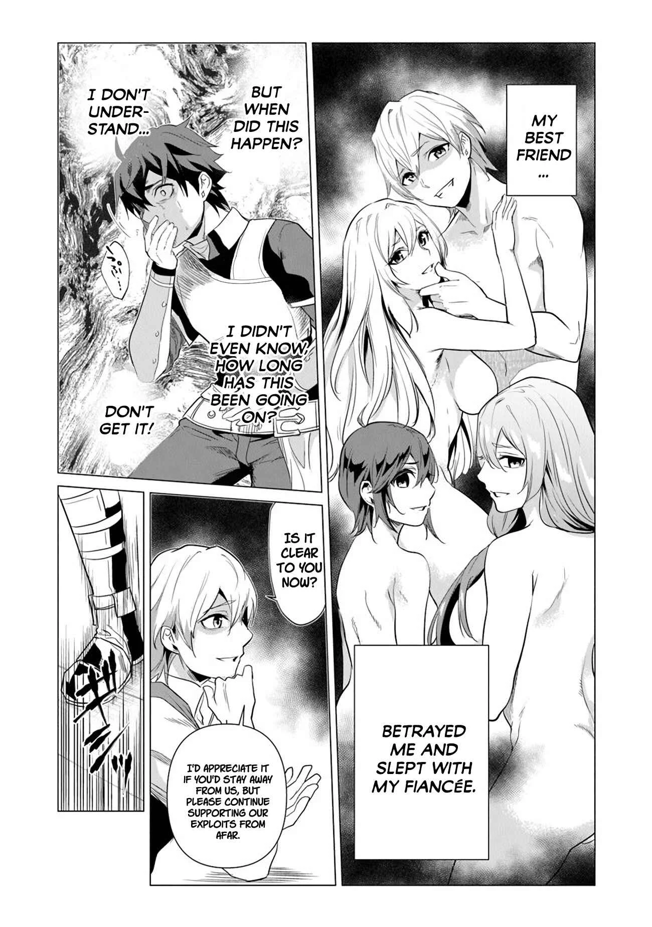 Keikenchi Chochiku de Nonbiri Shoushin Ryokou: Yuusha to Koibito ni Tsuihou Sareta Senshi no Mujikaku Zamaa Chapter 1 - Page 7