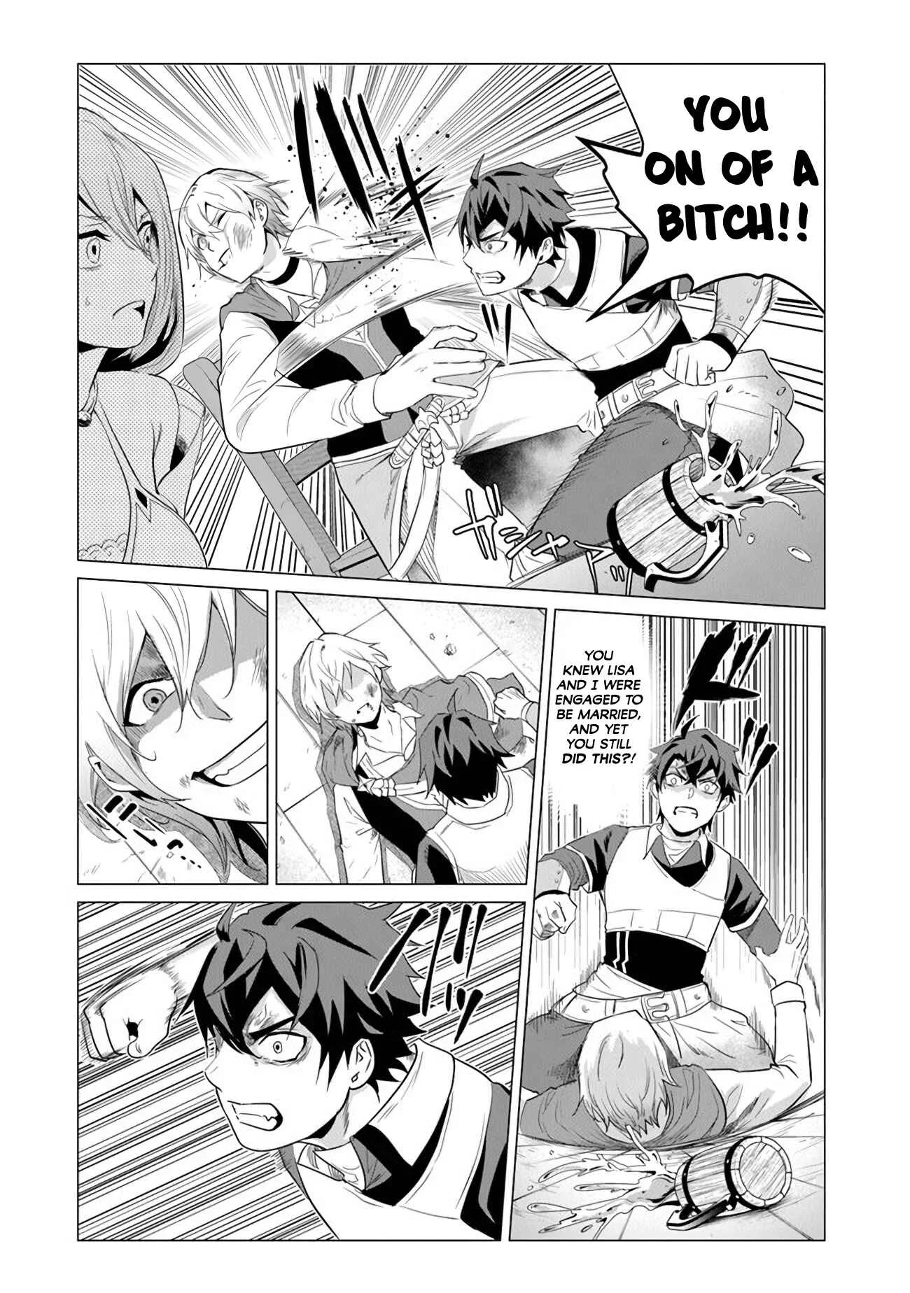 Keikenchi Chochiku de Nonbiri Shoushin Ryokou: Yuusha to Koibito ni Tsuihou Sareta Senshi no Mujikaku Zamaa Chapter 1 - Page 8