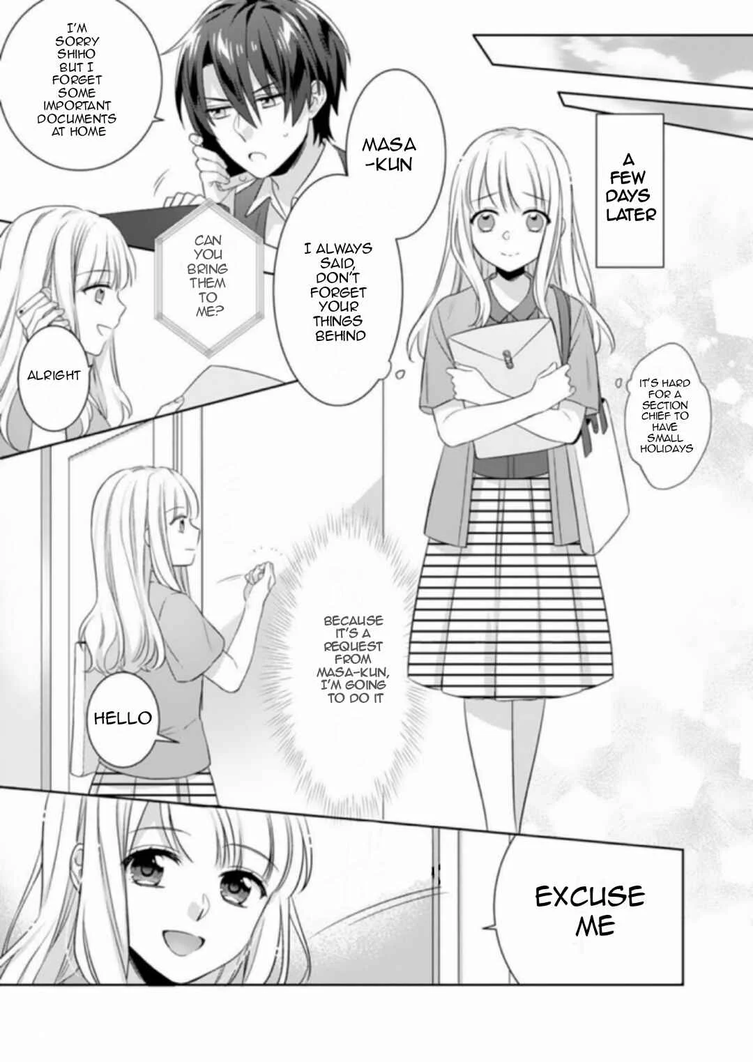 Kekkon made Ecchi wa Kinshi!?: Nengan no Shoya o Mukaeta Futari no Ohanashi. Chapter 3 - Page 9