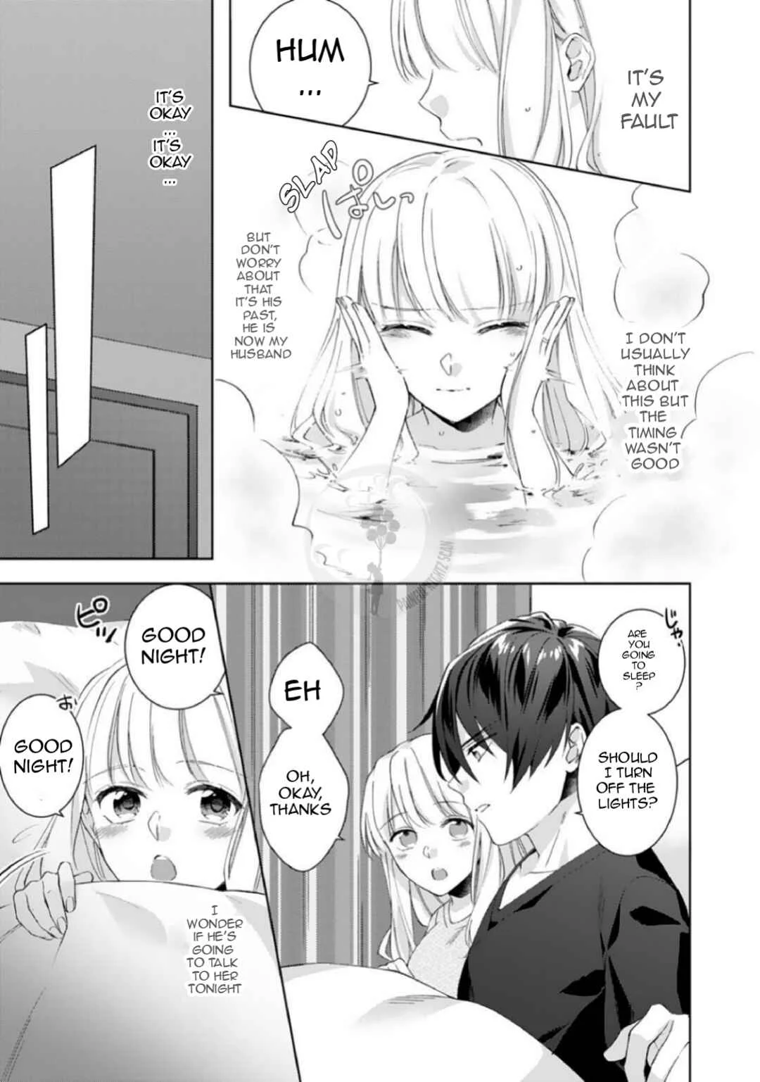 Kekkon made Ecchi wa Kinshi!?: Nengan no Shoya o Mukaeta Futari no Ohanashi. Chapter 5 - Page 8