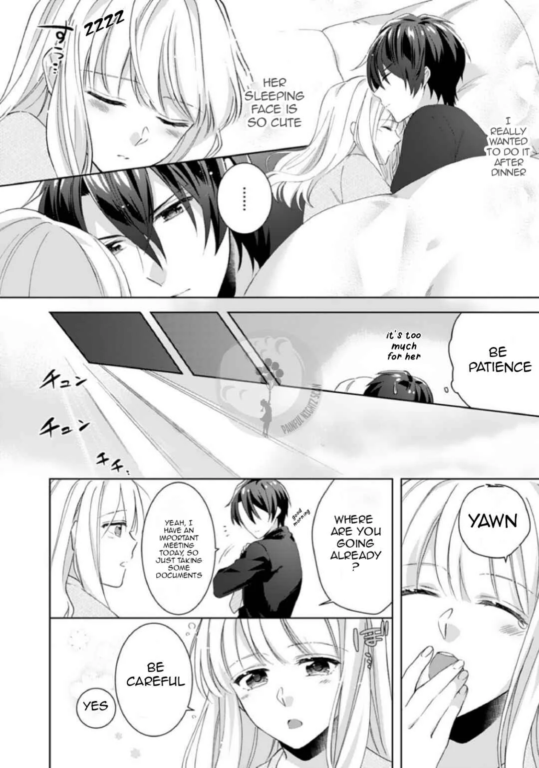 Kekkon made Ecchi wa Kinshi!?: Nengan no Shoya o Mukaeta Futari no Ohanashi. Chapter 5 - Page 9