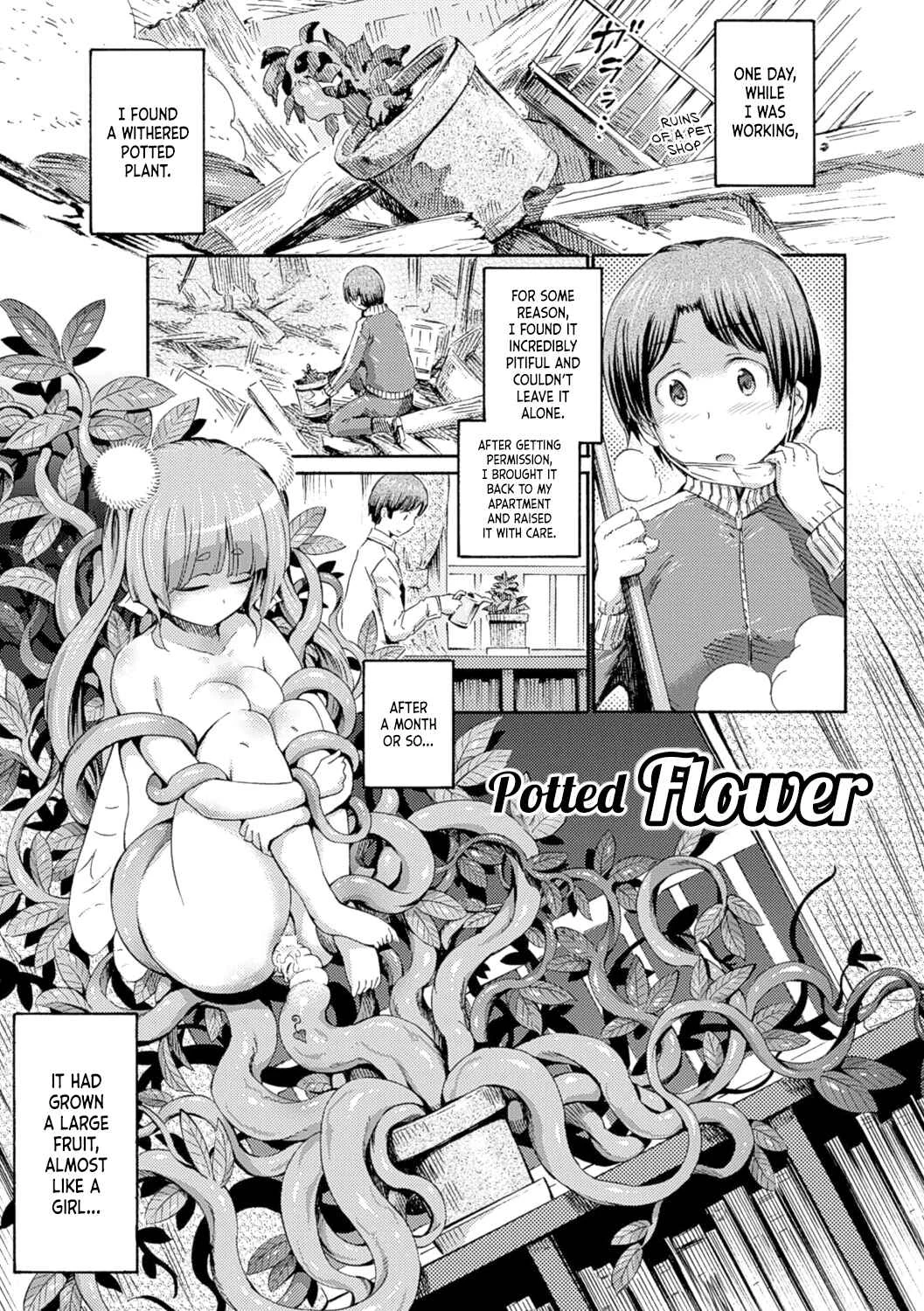 Kentauros wa Hitori ja Dekinai Chapter 3: Potted Flower - Page 1