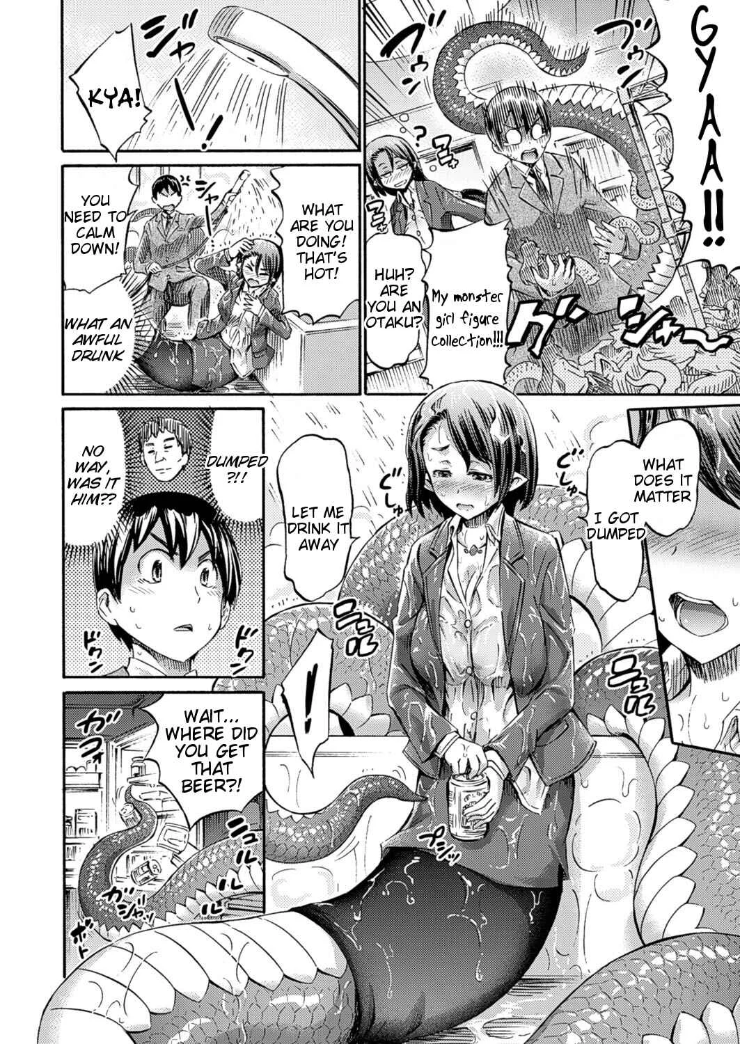 Kentauros wa Hitori ja Dekinai Chapter 4: Omochikaeri Lamia (Lamia, the Carry-Out Office Lady) - Page 4