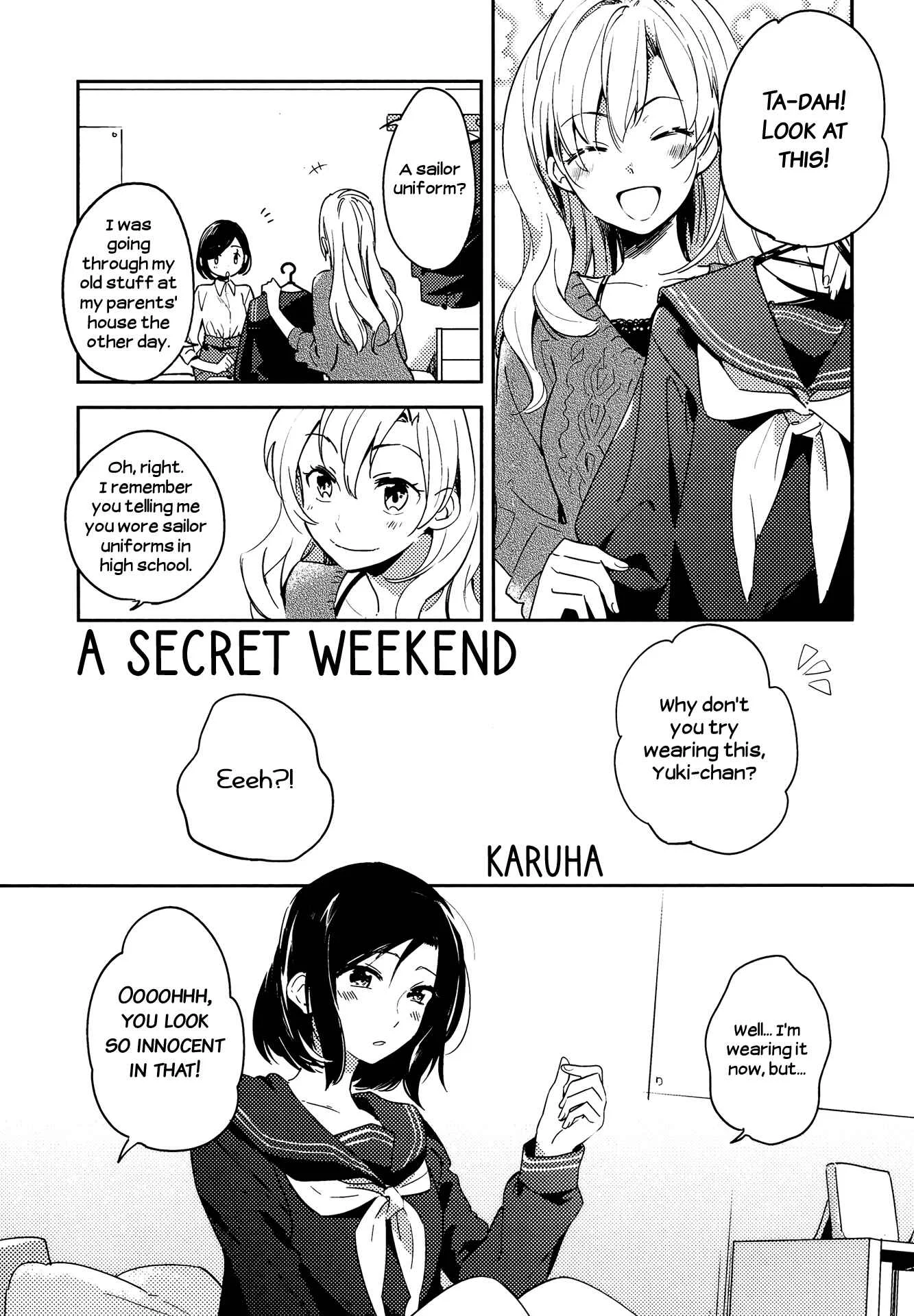 Kimashi! Chapter 3: A Secret Weekend by Karuha - Page 1