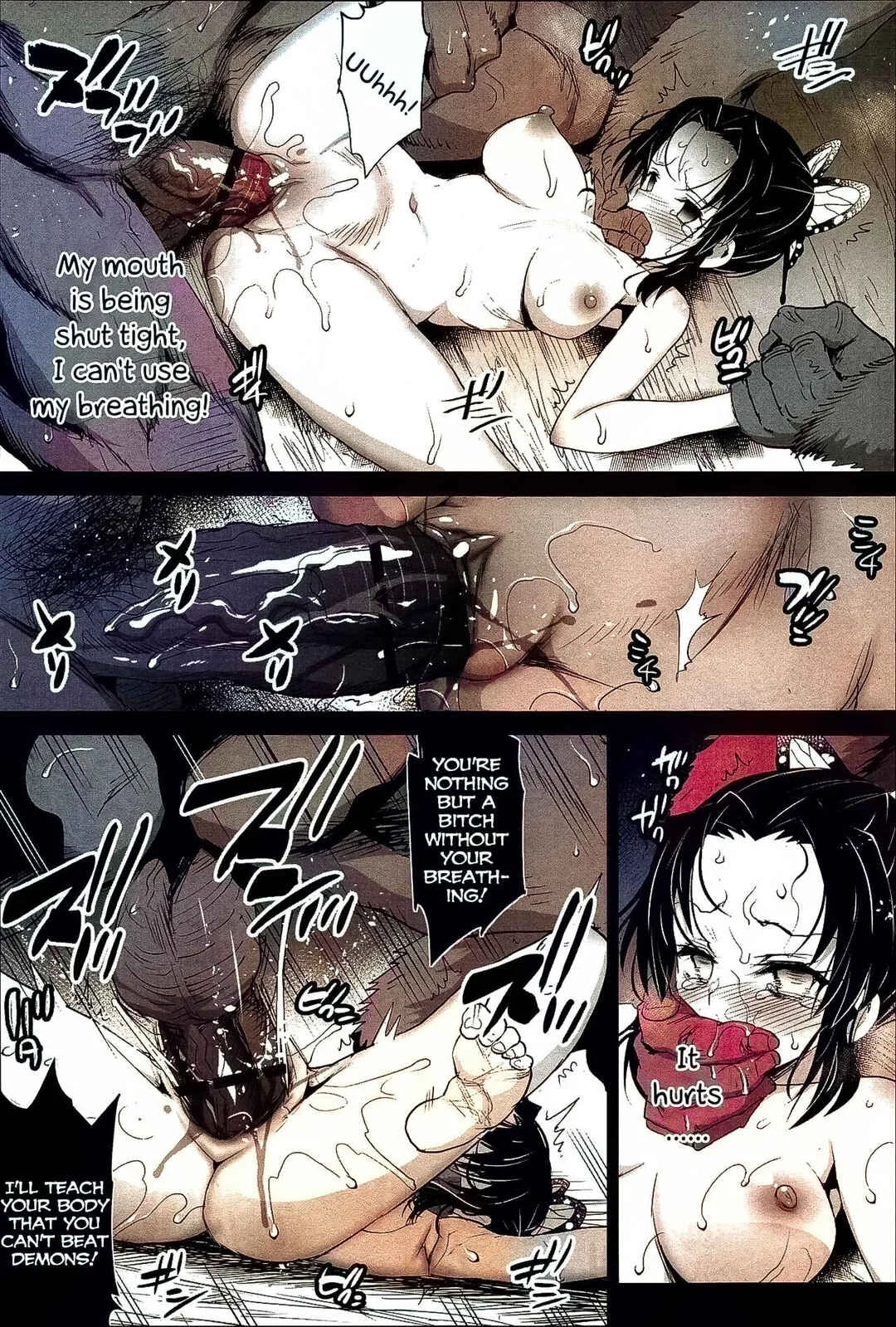 Kimetsu no Yaiba - Kimetsu no Urabon (Doujinshi) (Fan Colored) Chapter 1 - Page 14