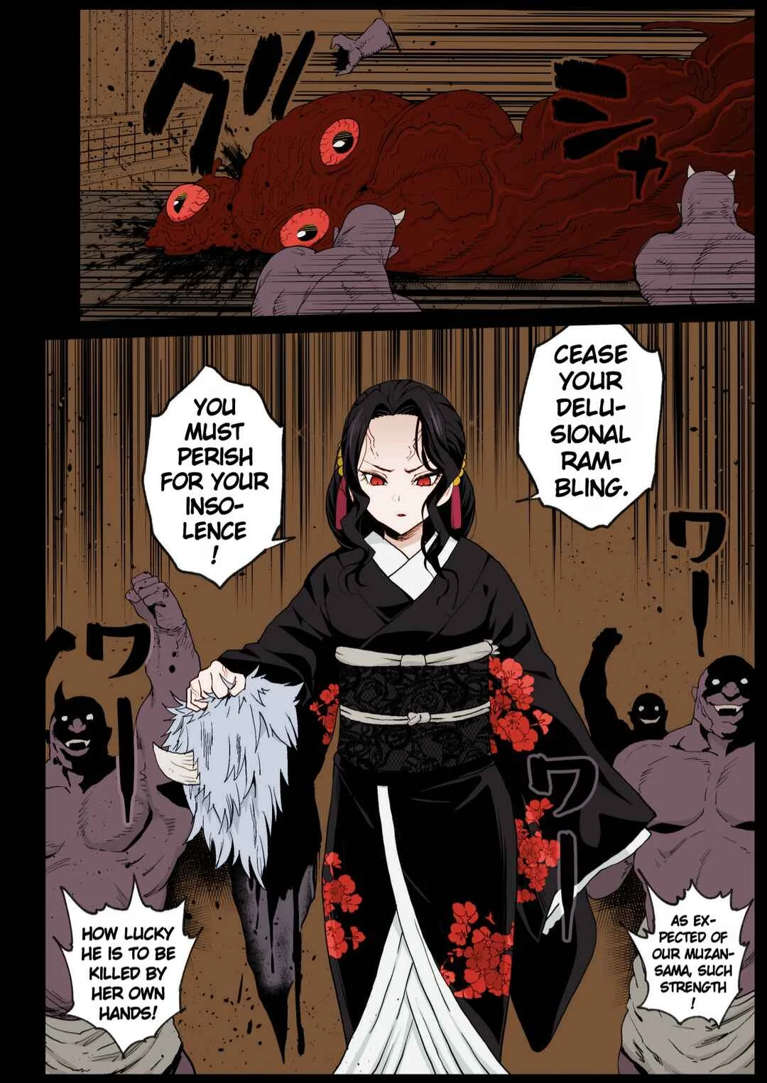 Kimetsu no Yaiba - Kimetsu no Urabon (Doujinshi) (Fan Colored) Chapter 4: Mesu Ochi Jou Muzan-sama - Page 5