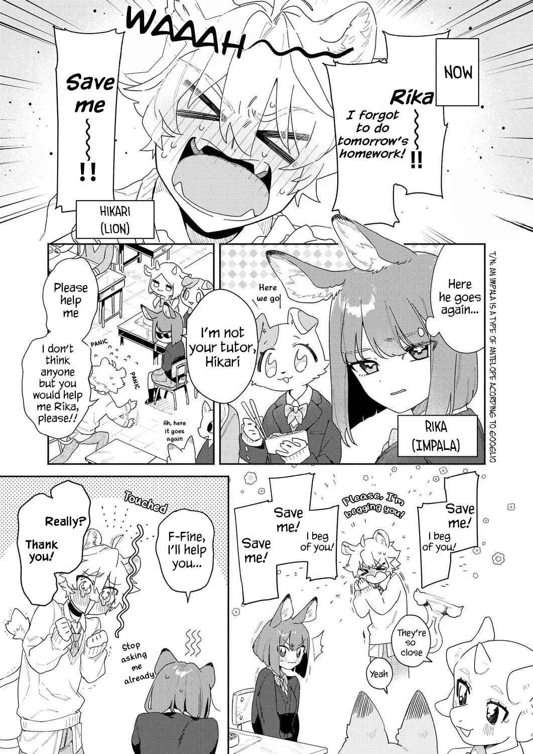 Kimi no Koe de Boku o Tokashite ~ Lion-kun no Binkan na Omimi ♡~ Chapter 1 - Page 3