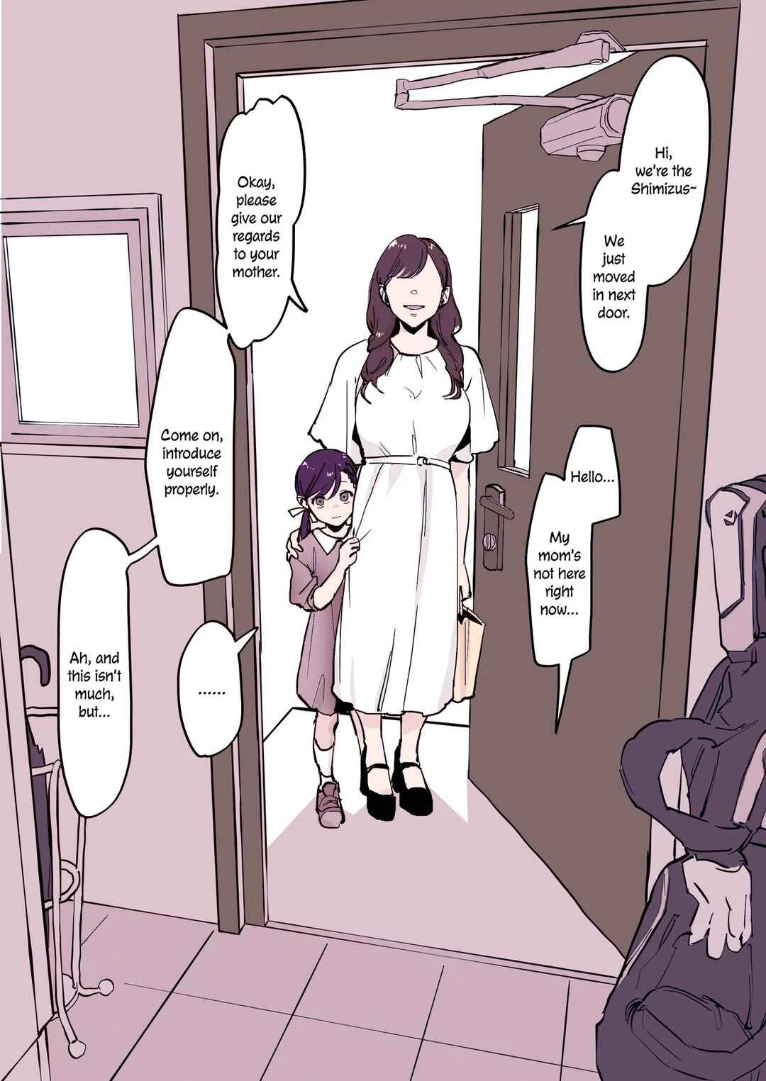 Kinjo no Onnanoko (Fan Colored) Chapter 1 - Page 1