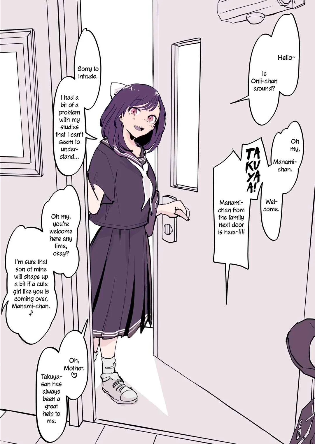Kinjo no Onnanoko (Fan Colored) Chapter 1 - Page 2