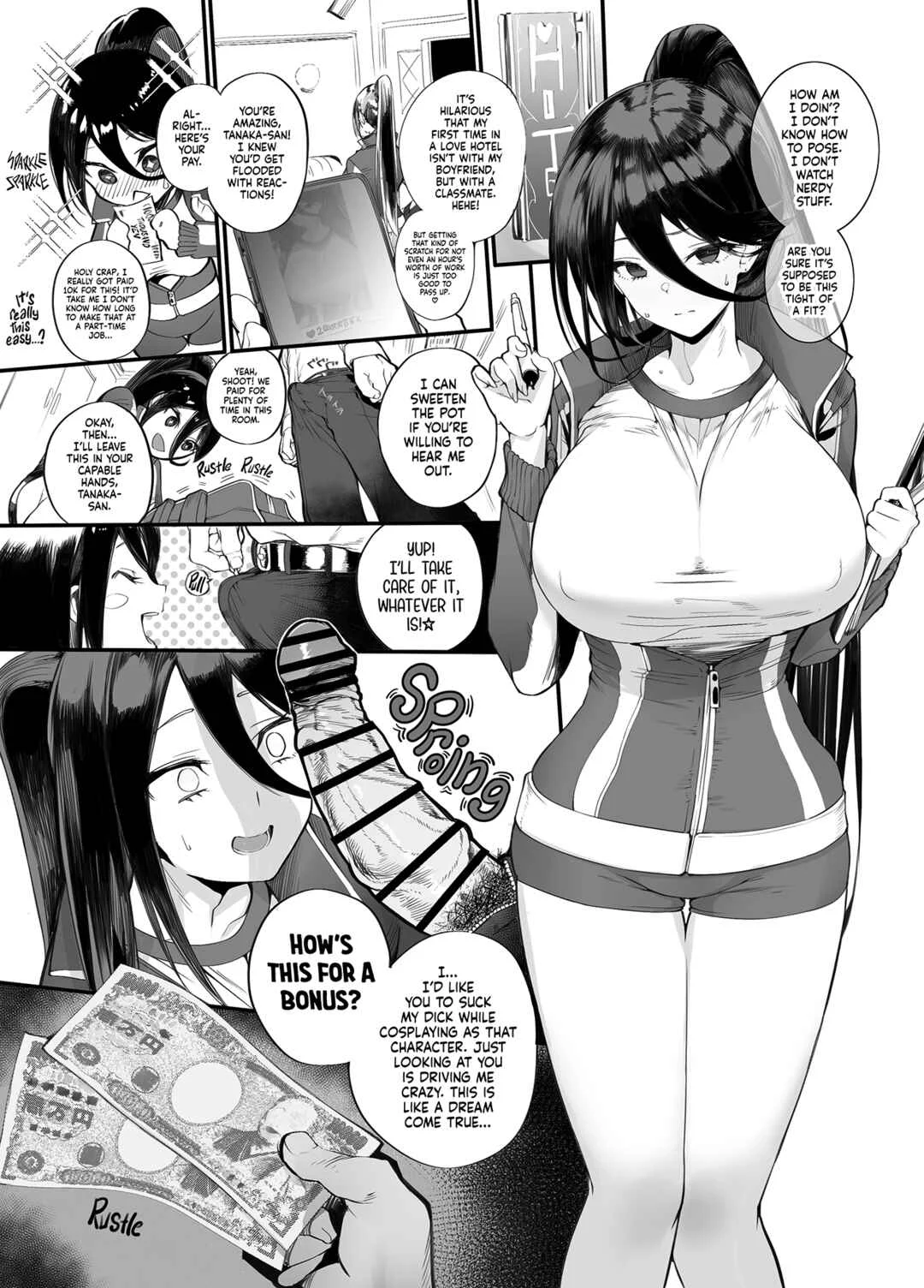 Kinsae Hareba Cosplay demo Hamete mo Kureru Gal o Te ni Iremashita Chapter 1: Digital, Long Hair Variation + Extras - Page 9