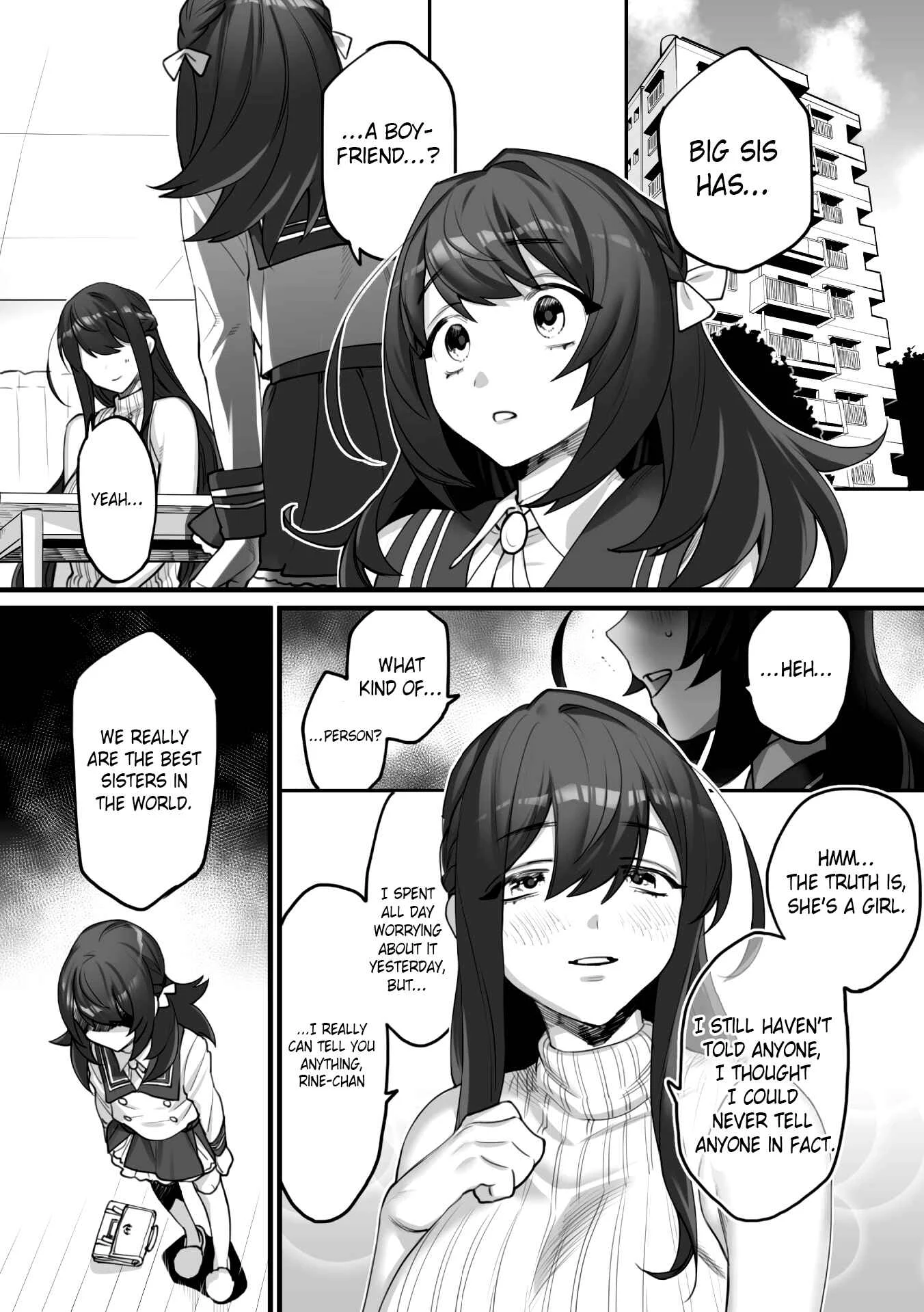 Kinshin Yuri Ecchi Chapter 1: Only Two Promises (Wajima24) - Page 2