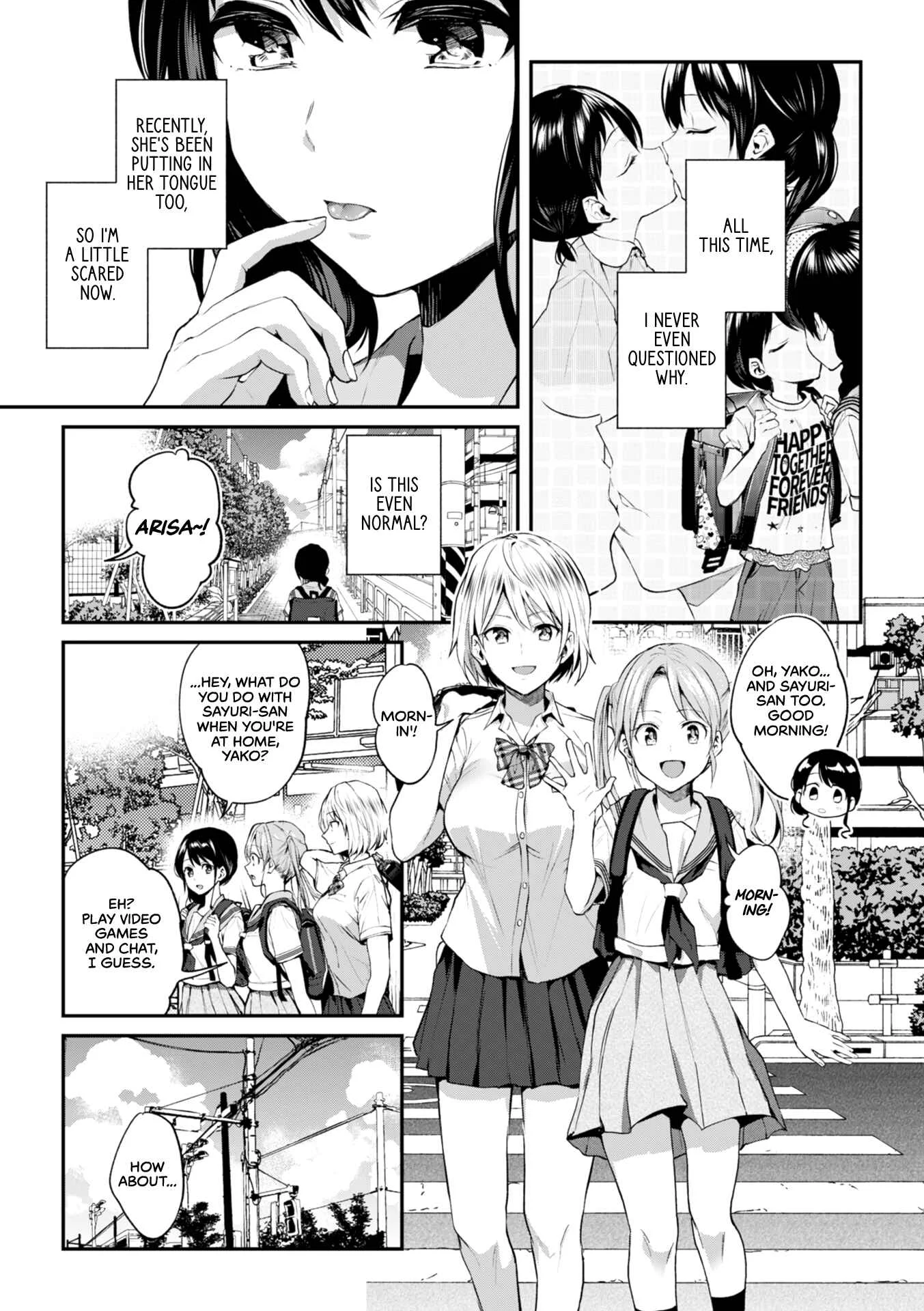 Kinshin Yuri Ecchi Chapter 2: Scary Kiss of My Sister (Nagashiro Rouge) - Page 5