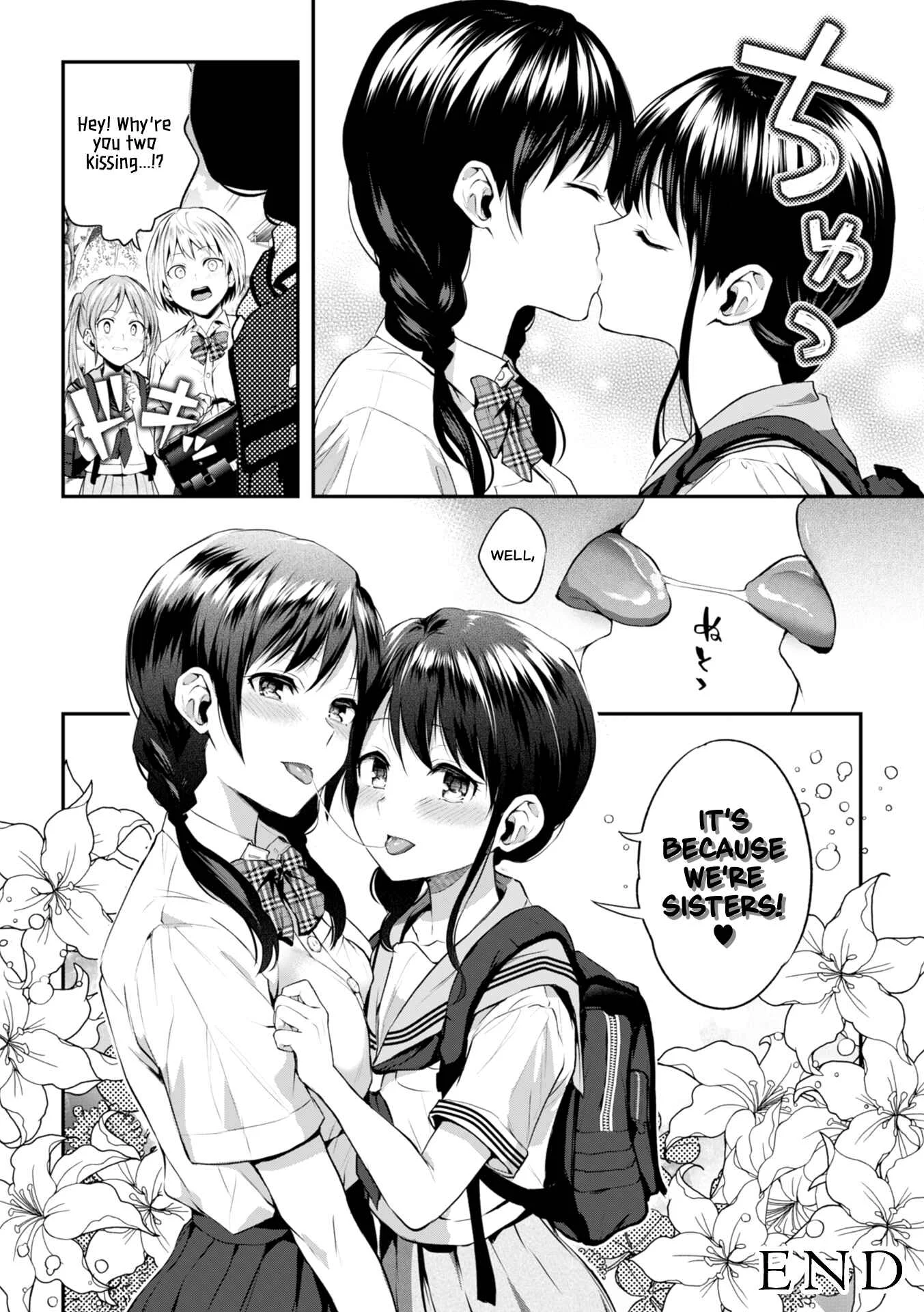 Kinshin Yuri Ecchi Chapter 2: Scary Kiss of My Sister (Nagashiro Rouge) - Page 24