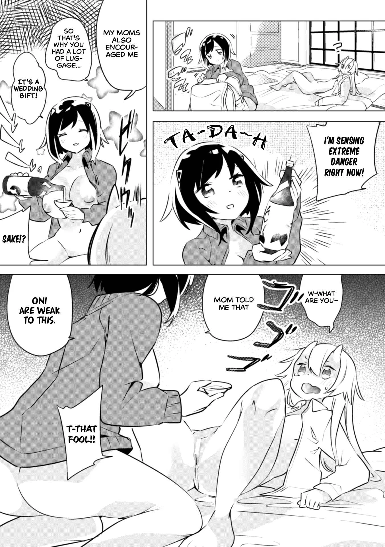 Kinshin Yuri Ecchi Chapter 4: Oniai! (Wakadori Nikomi) - Page 18