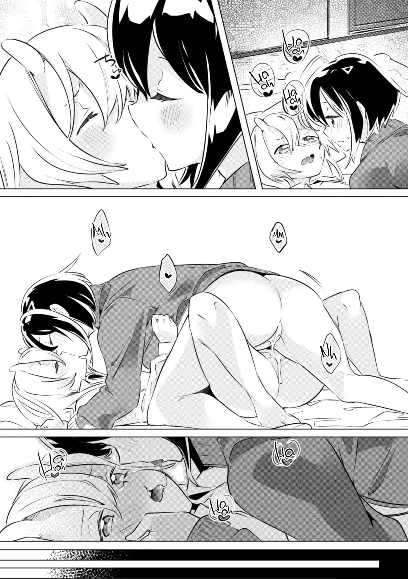 Kinshin Yuri Ecchi Chapter 4: Oniai! (Wakadori Nikomi) - Page 23
